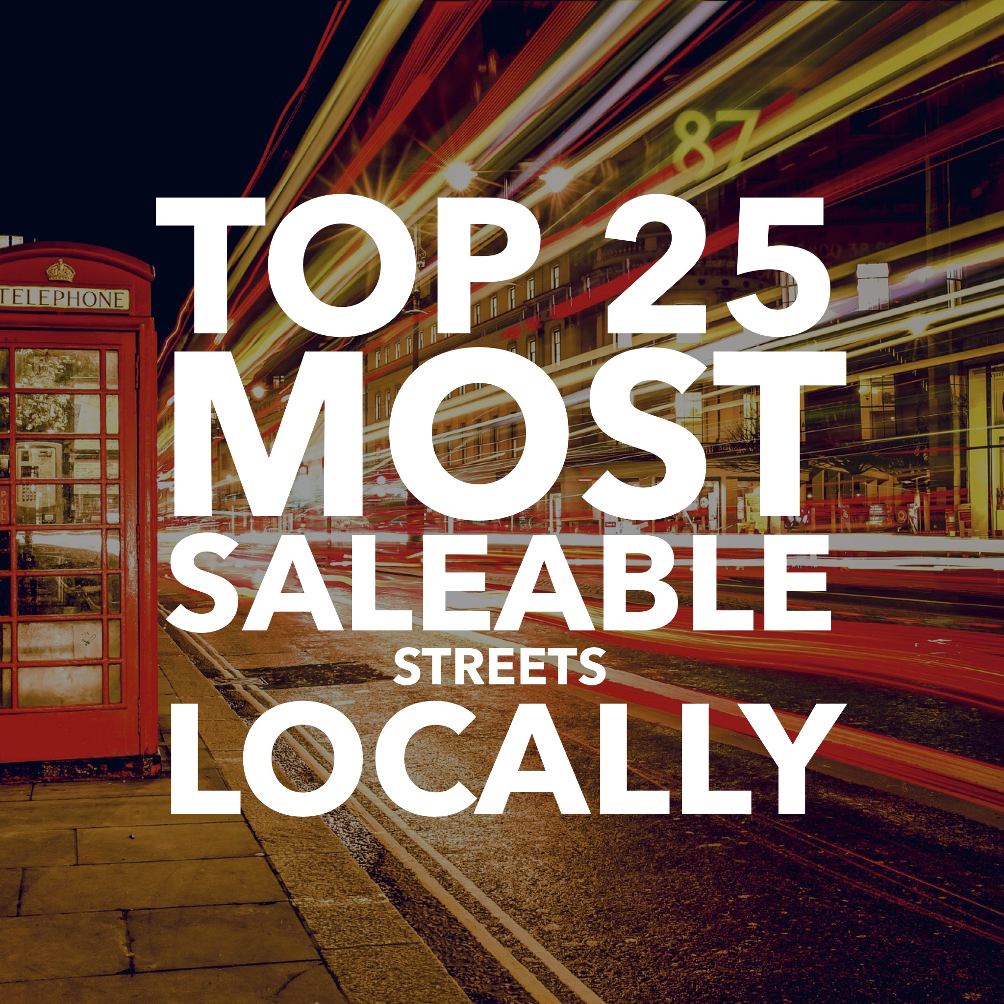 Top 25 Most Saleable Stree...