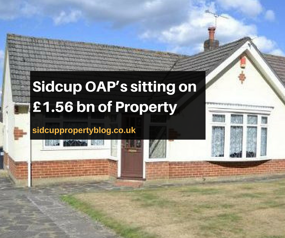 Sidcup OAP's sitting on 