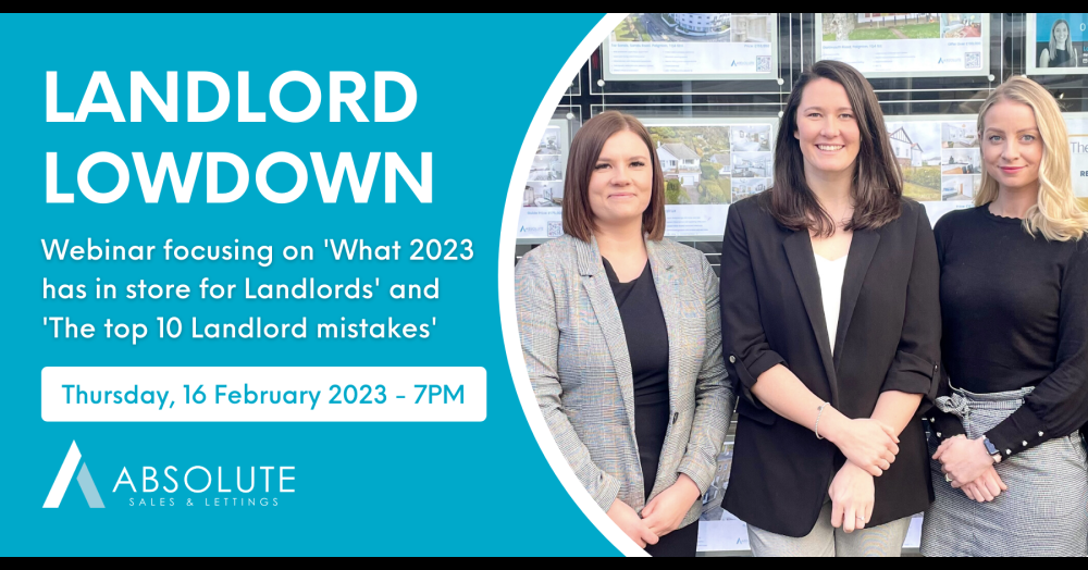 Join us for our 'Landlord Lowdown Webinar'! 🎉