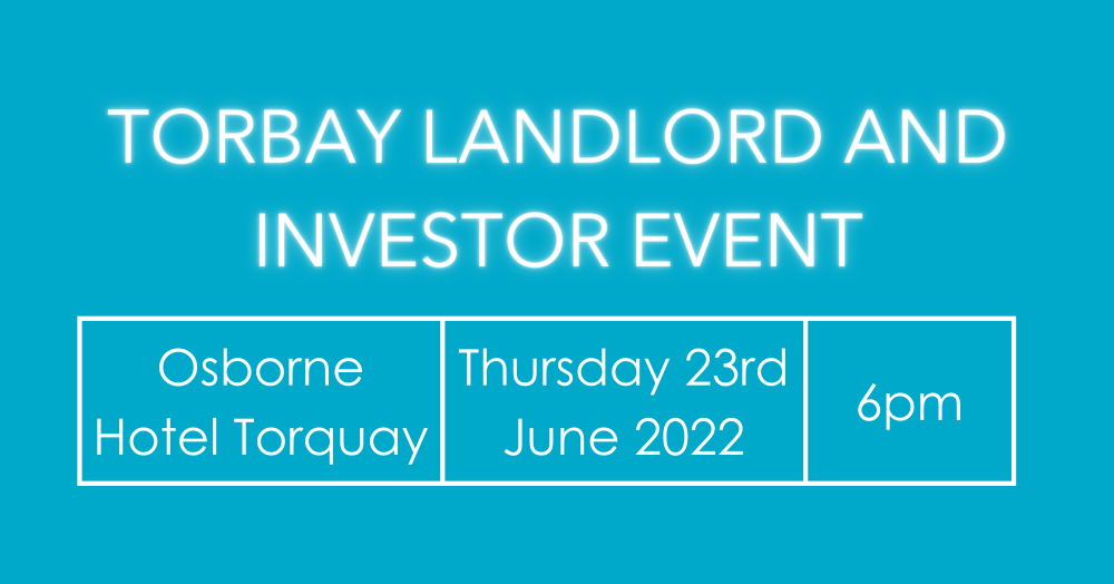Join Us For Our Free Torbay Landlord and Investor 
