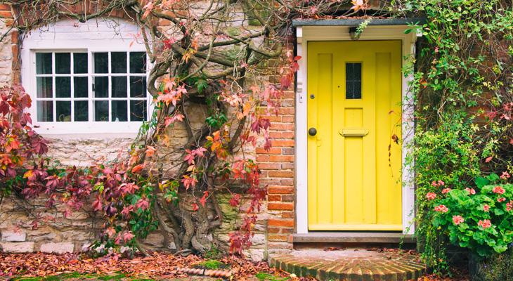 autumn_home_yellow_front_door