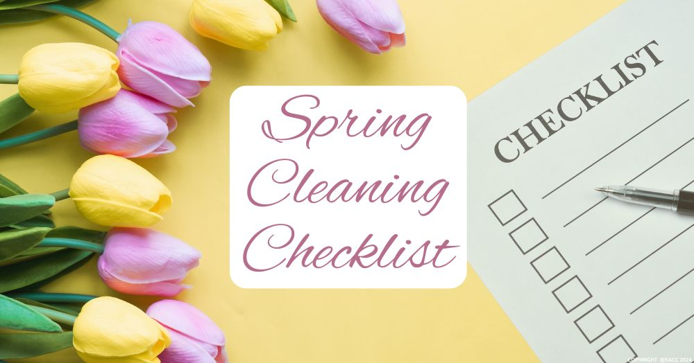 Spring Cleaning Checklist to Clear the Clutter fro