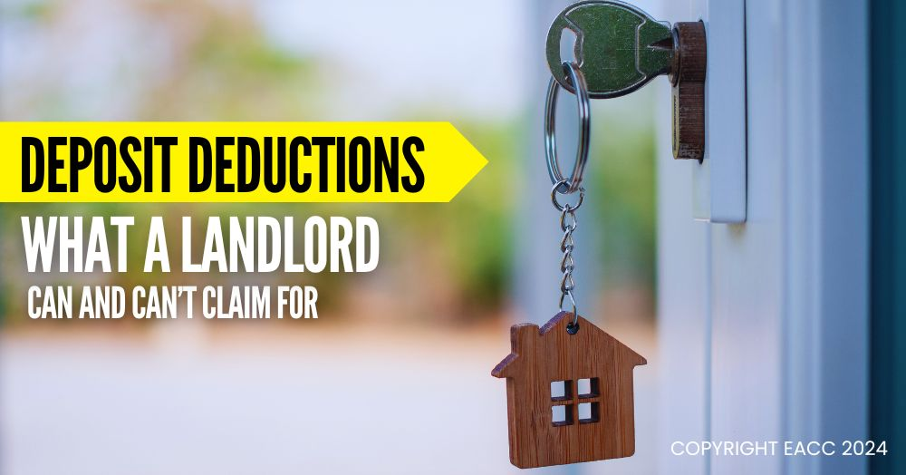 Deposit Deductions: What a Landlord Can and Can’t 