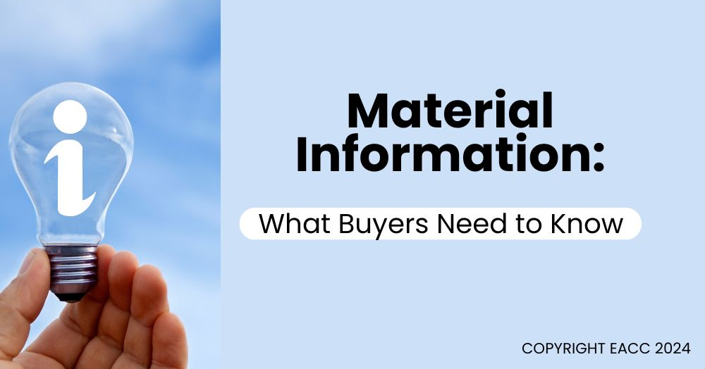 Material Information: What Buyers Need to Know