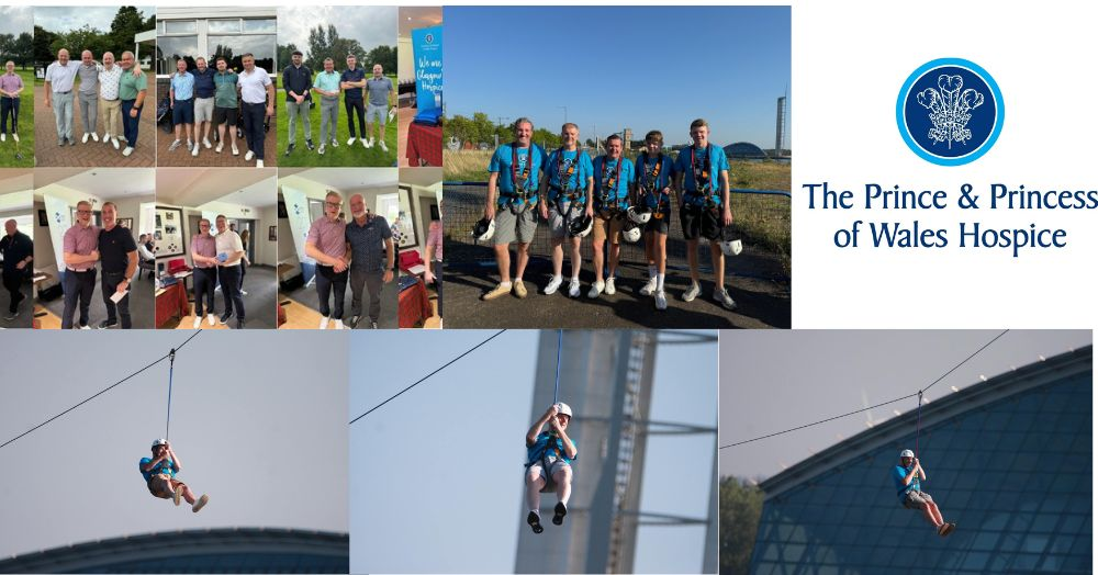 Golf Day and Zip Slide Across the Clyde raises fun