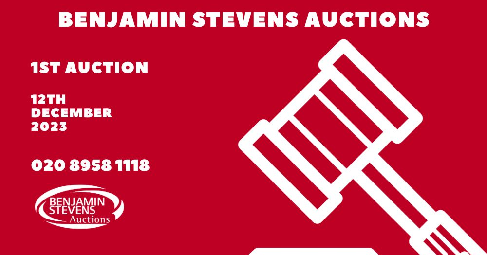 BENJAMIN STEVENS AUCTIONS – FIRST AUCTION ON TUESD