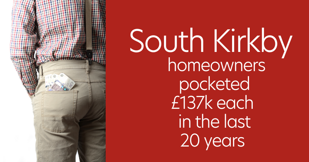South Kirkby Homeowners Pocketed £97k Each in the 
