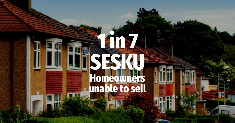 1 in 7 SESKU Homeowners are Unable to Sell