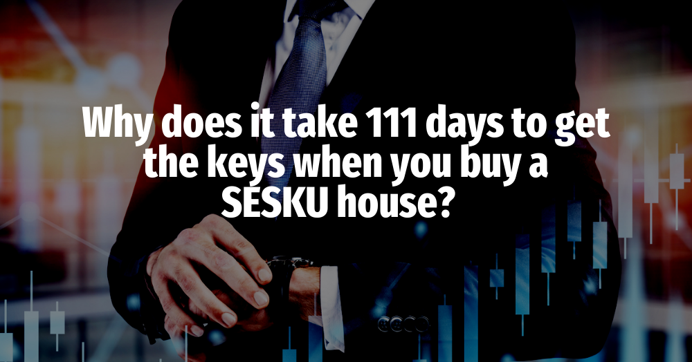 It takes 111 Days to get the keys when you buy a S