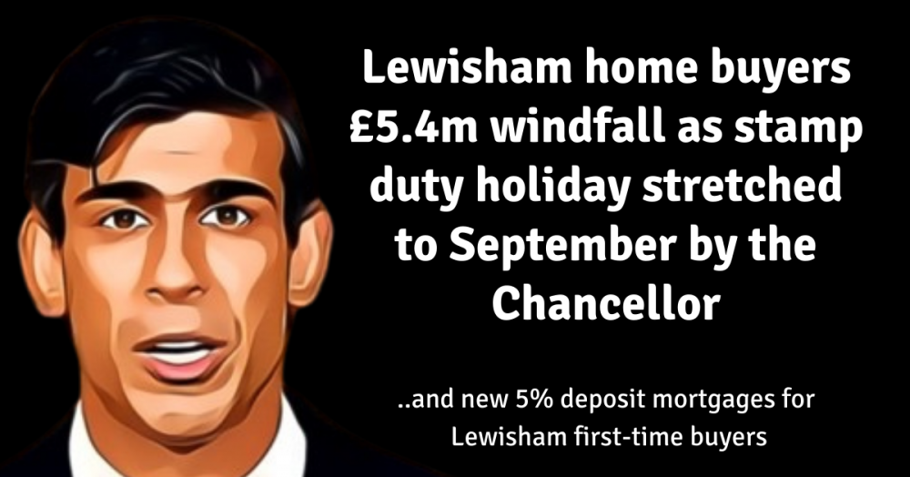 Lewisham Home Buyers £5,432,176 Windfall as Stamp 