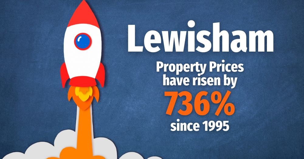 Lewisham Property Prices Have Risen by 736% Since 