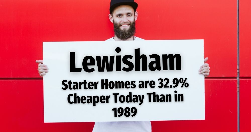 Lewisham Starter Homes are 32.9% Cheaper Today Tha