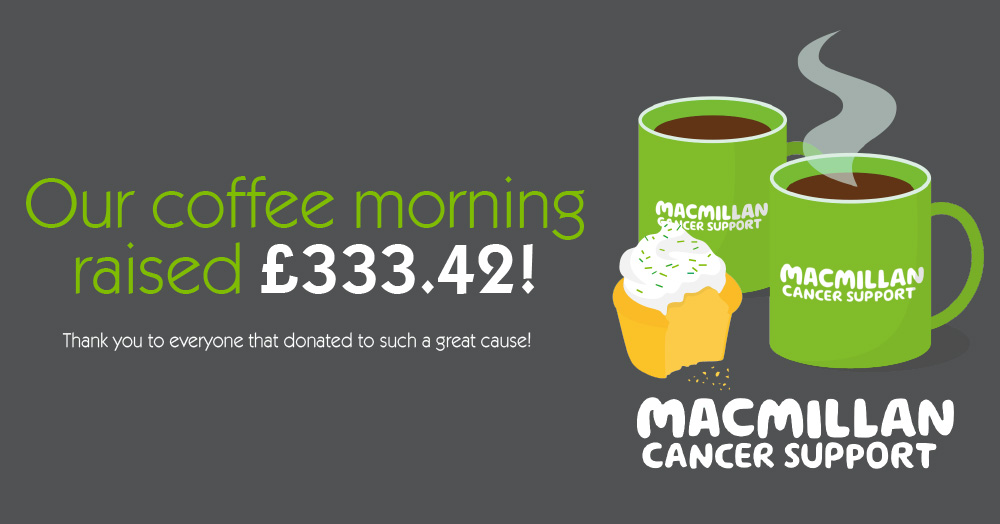 Our Macmillan Coffee Morning