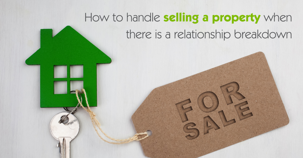 How to handle selling a property when there is a r