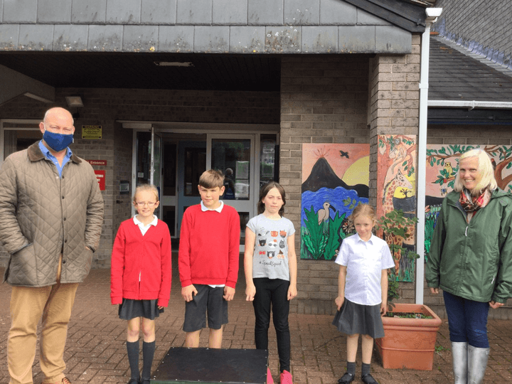 Woods Chudleigh - Hedgehog Art competition and hed