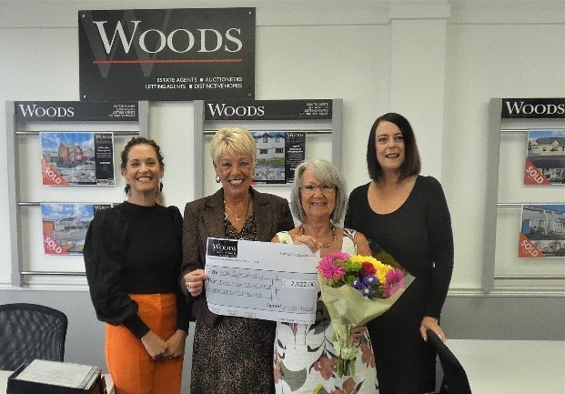 Latest £2,200 cash prize won by Woods Kingsteignto