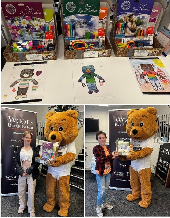 Woody Bear Colouring Competition winners announced