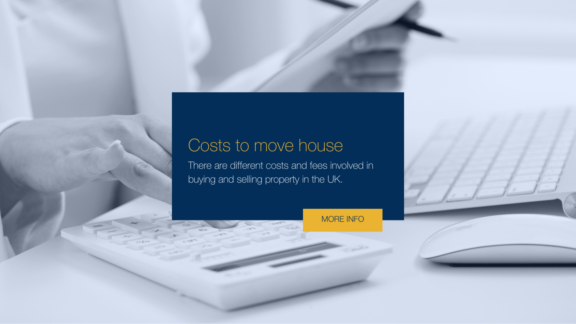 Costs to move house