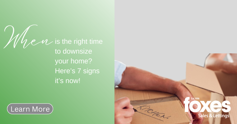 When is the right time to downsize your home? Here