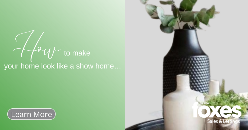 How to make your home look like a show home…