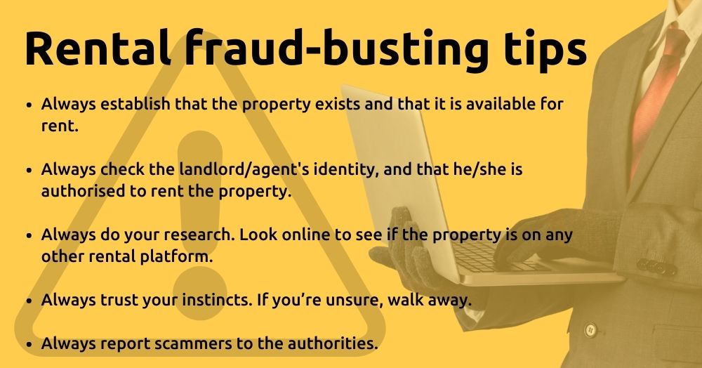 Rental fraud is a real and serious risk