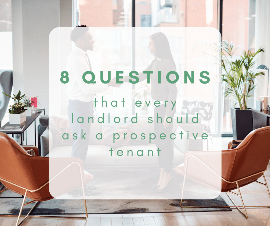 Questions to ask a prospective tenant