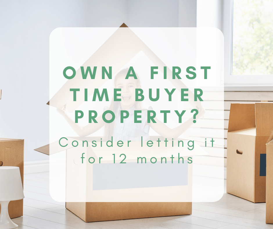 first time buyers now looking to rent 