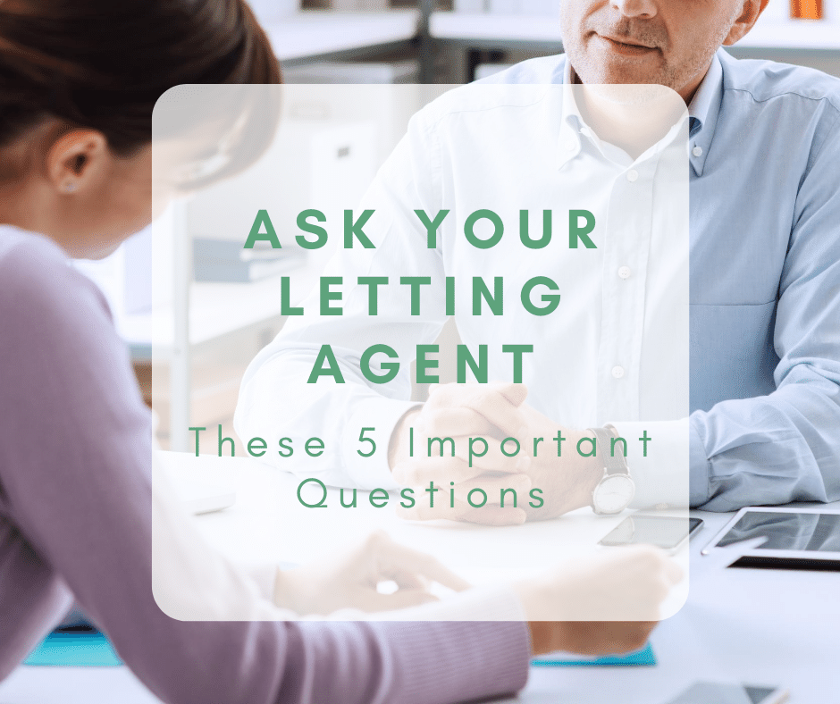 Landlord and letting agent meeting