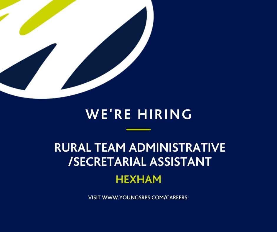 Rural admin assistant job vacancy hexham