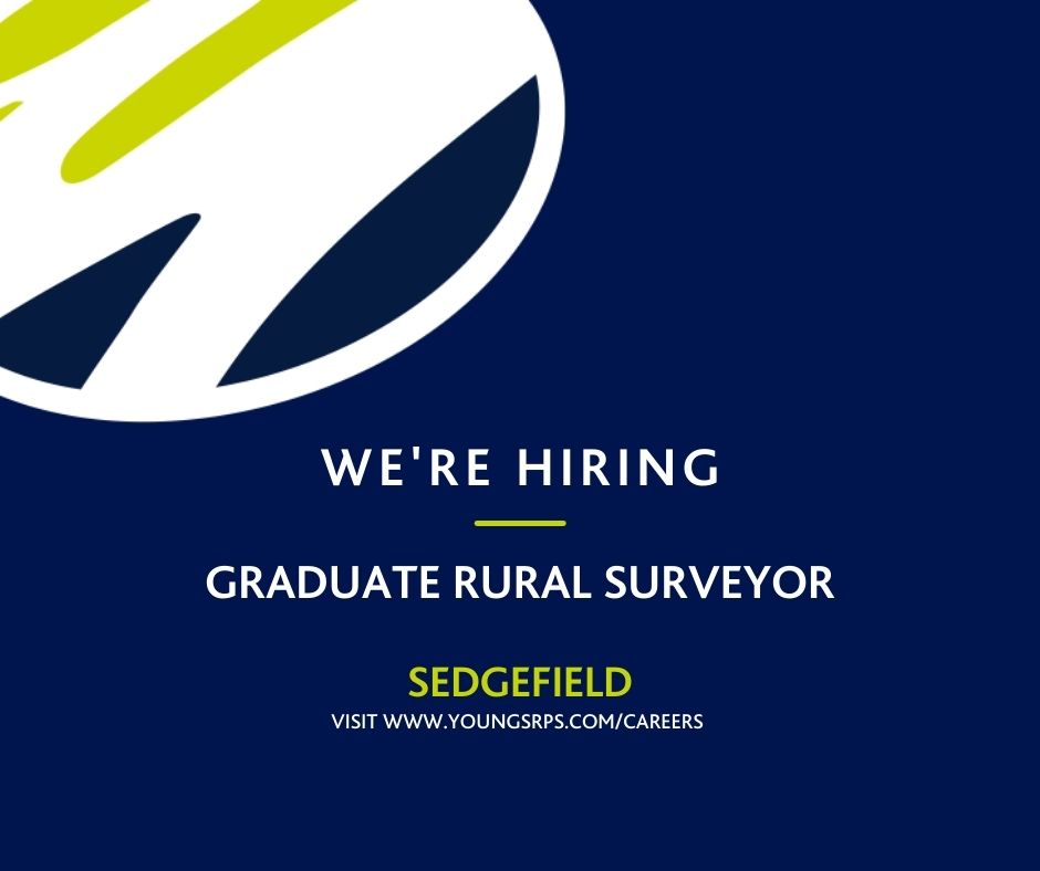 Job vacancy Sedgefield youngsrps rural surveyor