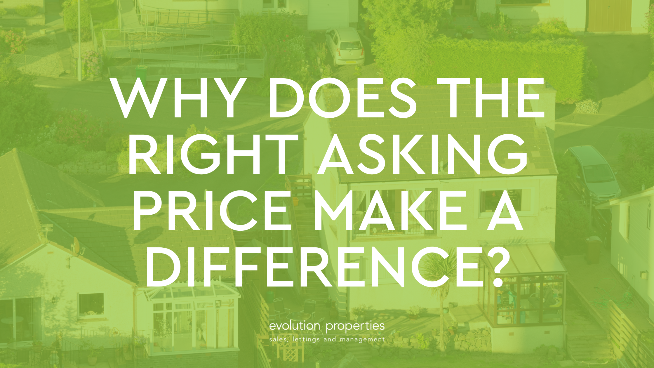 Why does the right asking price make a difference?