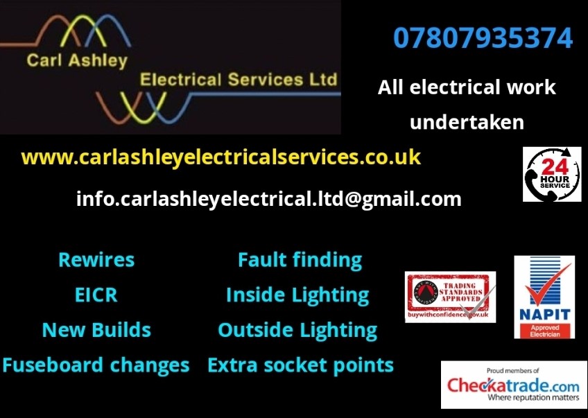 Carl Ashley Electrical  in Ashley Cross / Lower Parkstone (1)
