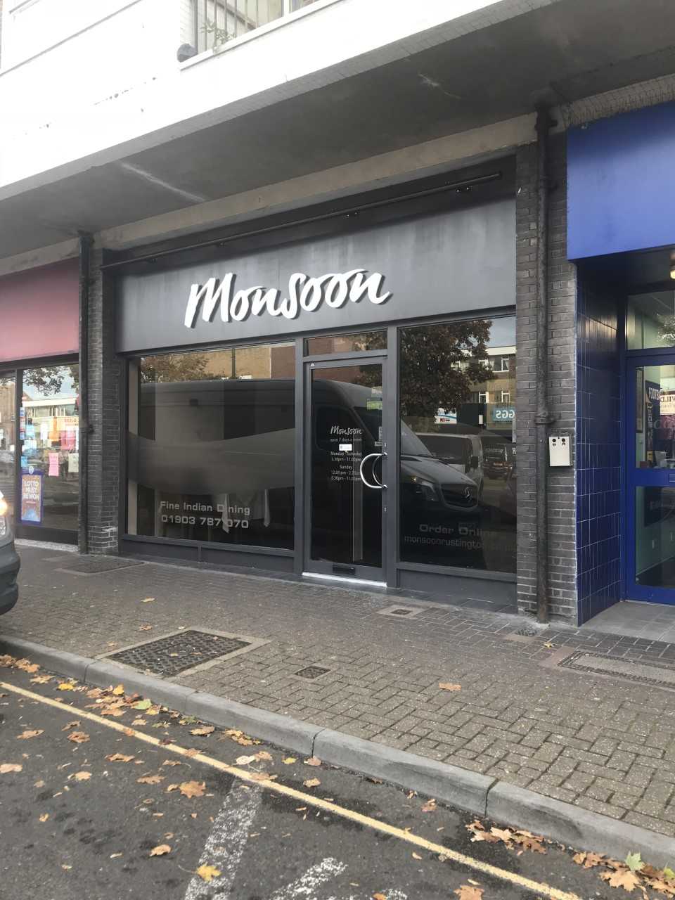 Monsoon Indian Restaurant in Rustington