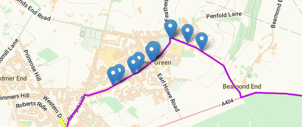 Holmer Green Bus Routes in Holmer Green