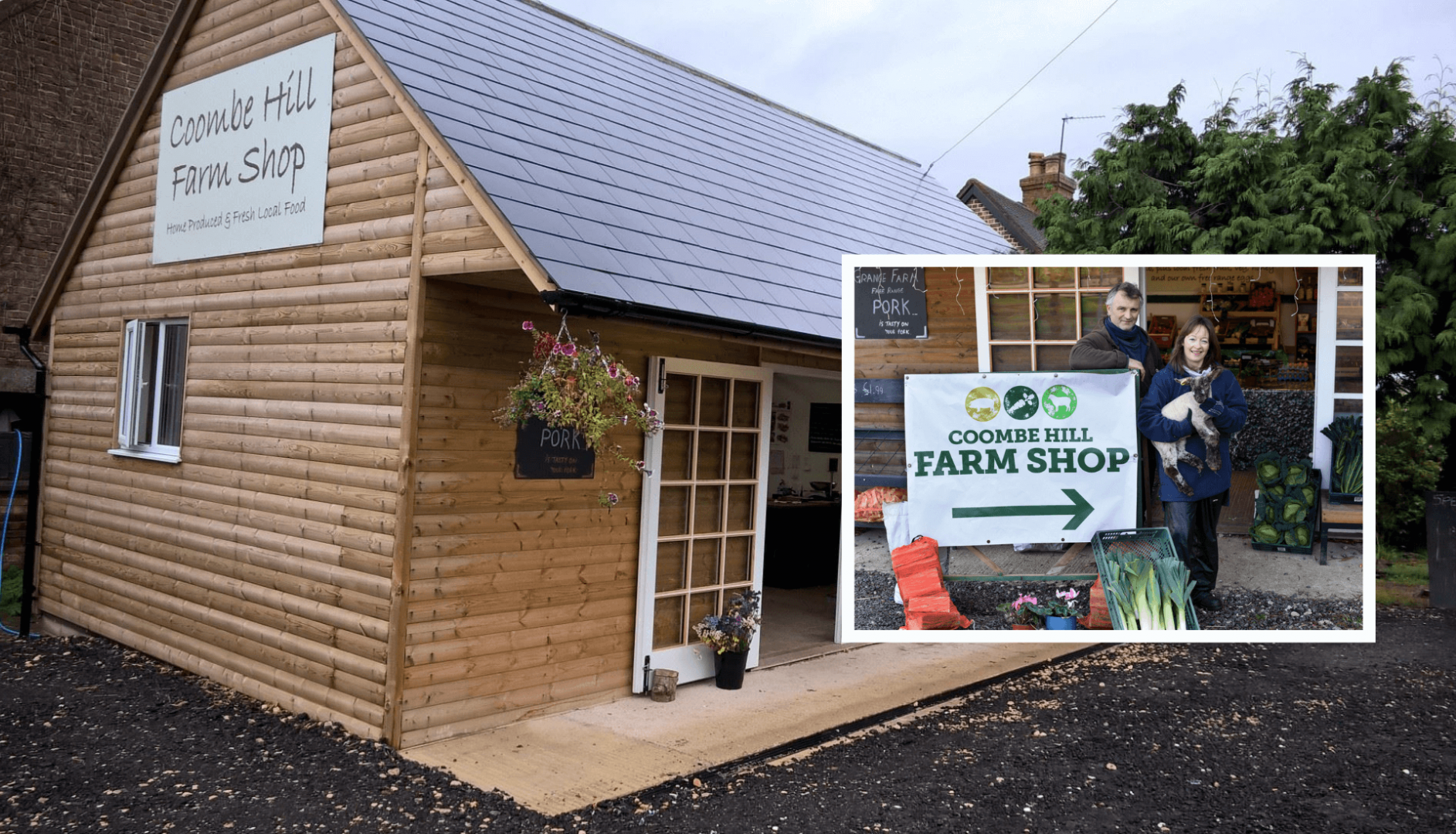 Coombe Hill Farm Shop in Tewkesbury