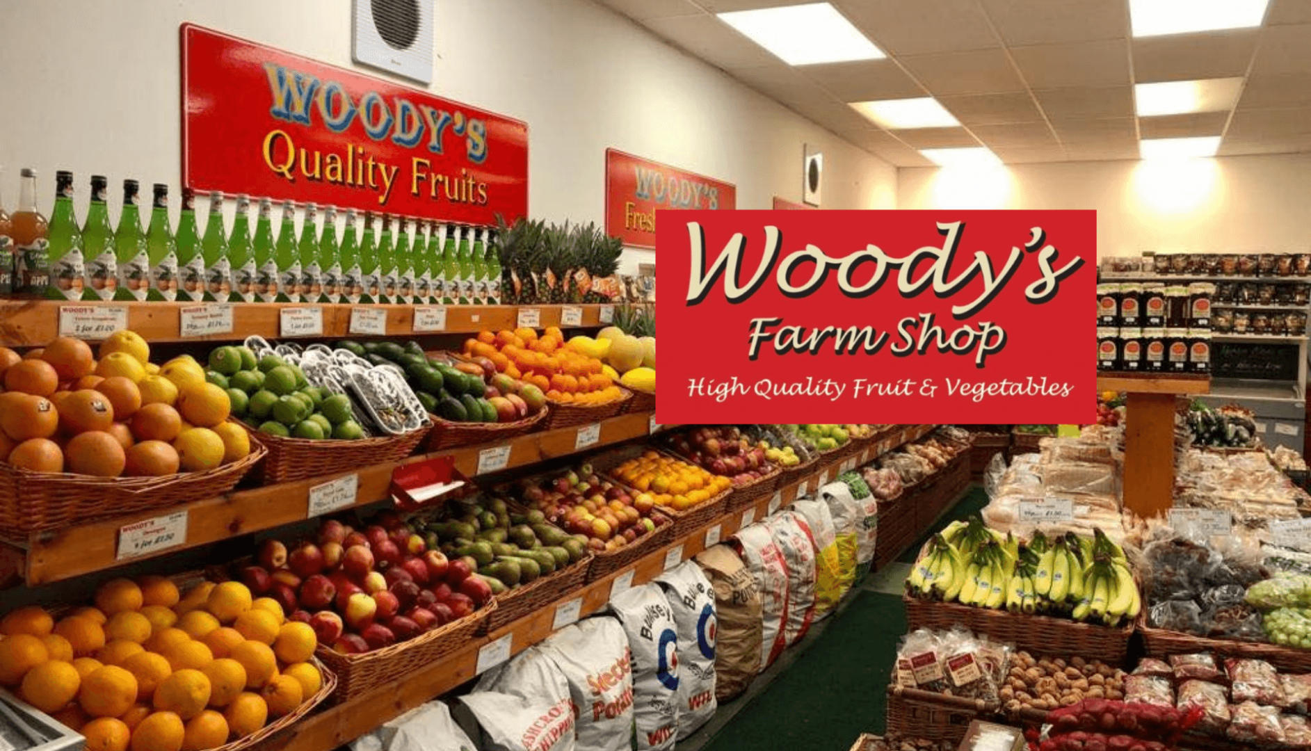 Woodys Farm Shop in Tewkesbury