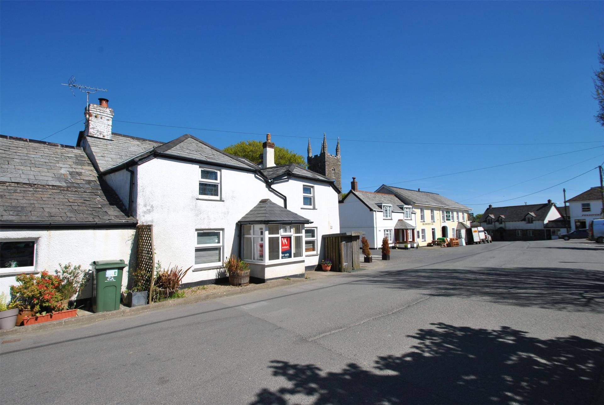 Webbers (Bude) village character house for sale