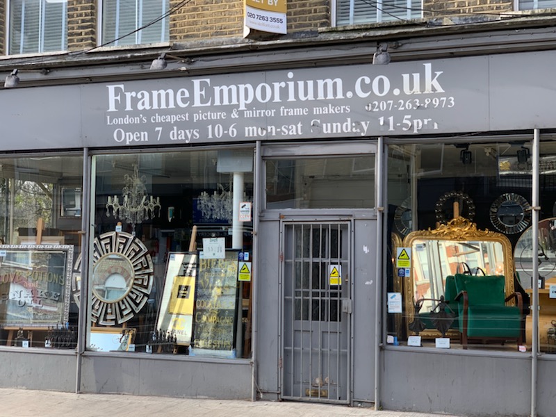 Frame Emporium in Holloway