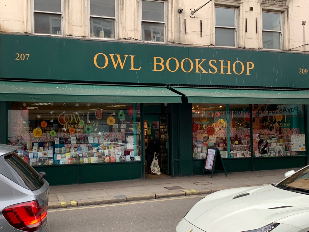Owl Bookshop in Kentish Town