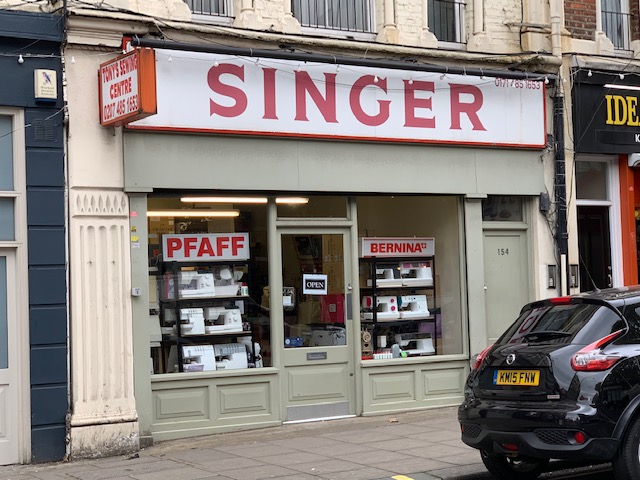 Tony's Sewing Machines in Tufnell Park